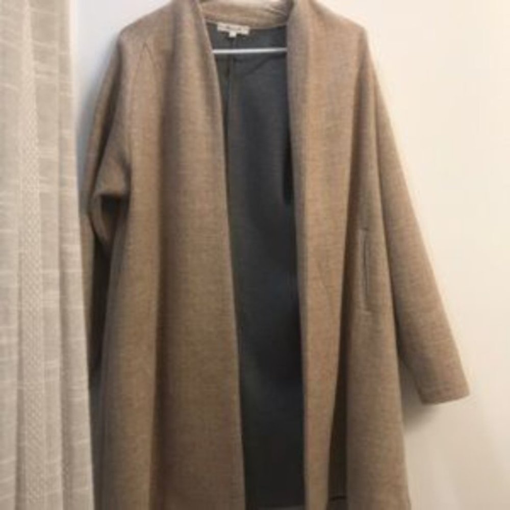 NWOT Madewell Stanza Herringbone Coat (S) - Picture 5 of 5